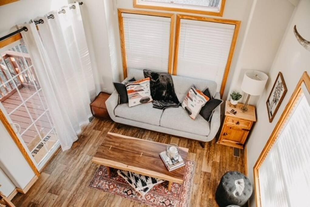The Longhorn Cabin - Cabins At Rim Rock Austin Ngoại thất bức ảnh